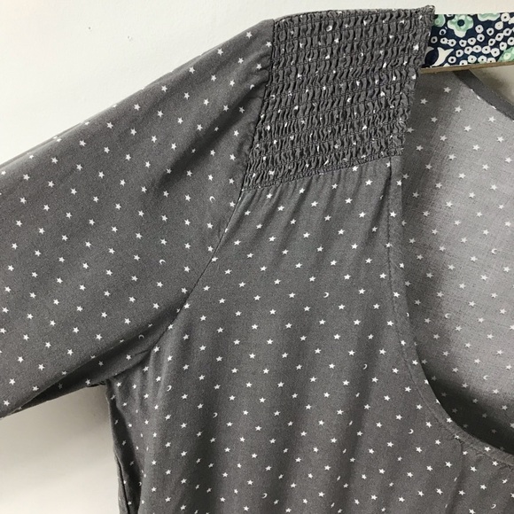 SOFT JOIE Zandi Star Moon Drop Waist Mini Dress XS - Picture 7 of 8